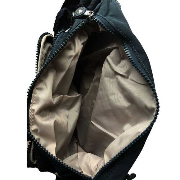 brand new Kipling vintage crossbody bag Reth navy deep blue medium - Picture 8 of 12